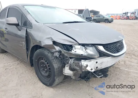 2013 Honda Civic Lx z USA, uszkodzony, nr VIN 19XFB2F55DE037979